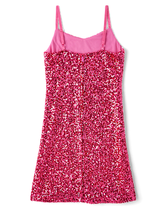 Tween Girls Sequin Slip Dress