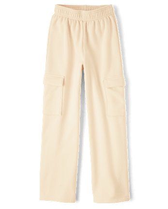Tween Girls Fleece Cargo Pants
