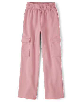 Tween Girls Fleece Cargo Pants