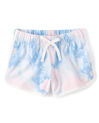 Tween Girls Tie Dye Dolphin Shorts
