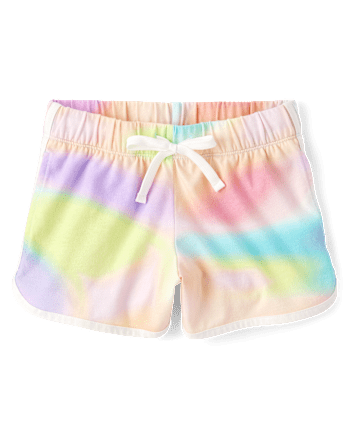 Tween Girls Tie Dye Dolphin Shorts