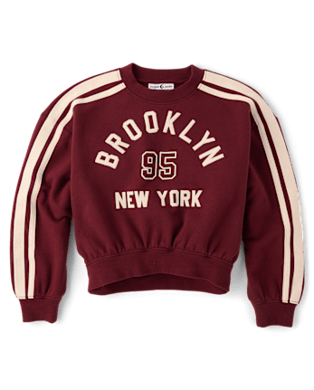 Tween Girls Graphic Premium Fleece Sweatshirt