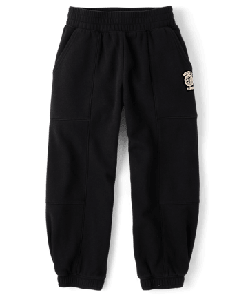 Tween Girls Oversized Premium Fleece Joggers