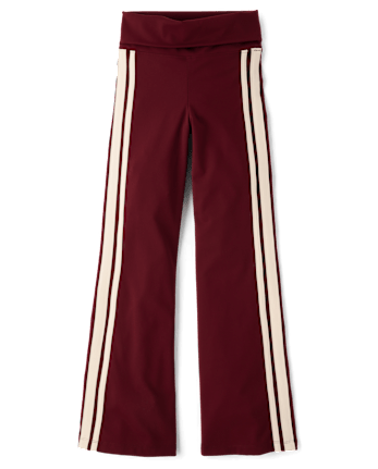 Tween Girls Foldover Flare Leggings