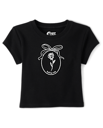 Tween Girls Graphic Baby Tee