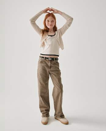 Tween Girls 90s Straight Jeans