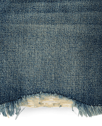 Tween Girls Ripped Shortie Jean Shorts