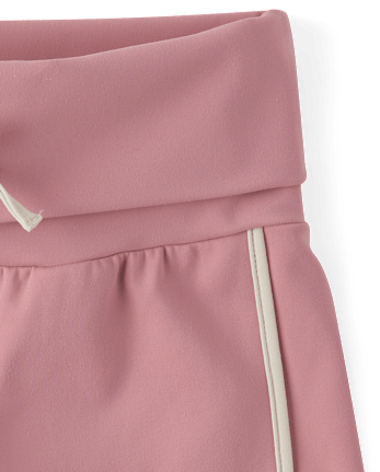 Tween Girls Quick Dry High Rise Foldover Dolphin Shorts