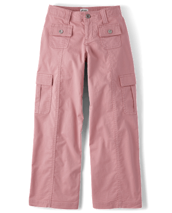 Tween Girls Super Baggy Cargo Jeans