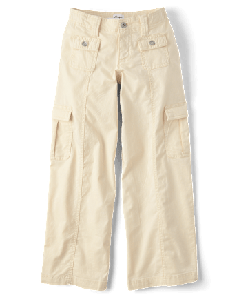 Tween Girls Super Baggy Cargo Jeans