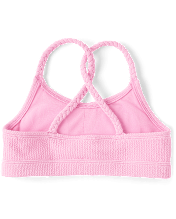 Tween Girls Crinkle Braided Girls Bikini Swimsuit