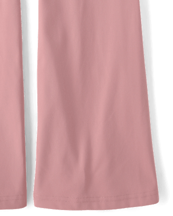 Tween Girls Quick Dry High Rise Foldover Leggings