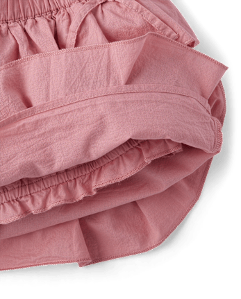 Tween Girls Tiered Ruffle Mini Skort