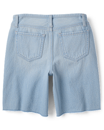 Tween Girls Ripped Jean Shorts