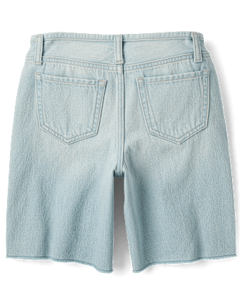 Tween Girls Ripped Jean Shorts