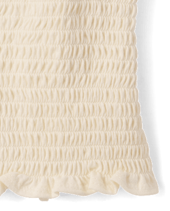 Tween Girls Textured Eyelet 2-Piece Outfit Set