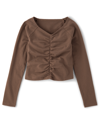 Tween Girls Ruched Top