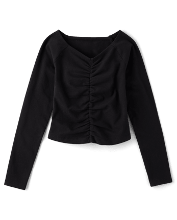 Tween Girls Ruched Top