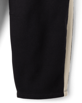 Tween Girls Side Stripe Premium Fleece Barrel Sweatpants