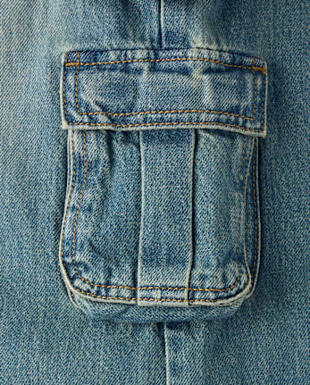 Tween Girls Baggy Cargo Jeans
