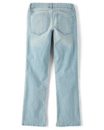 Tween Girls Ripped 90s Straight Jeans