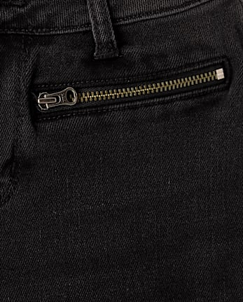 Tween Girls Moto Pencil Jeans