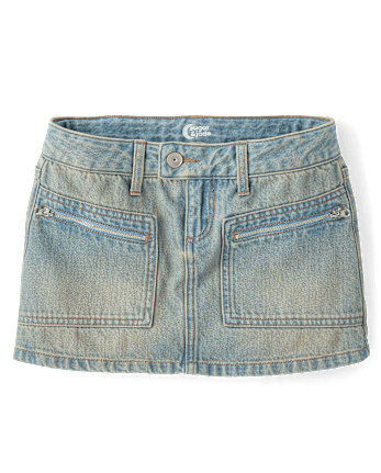 Tween Girls Denim Skort