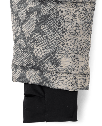 Tween Girls Snake Puffer Jacket