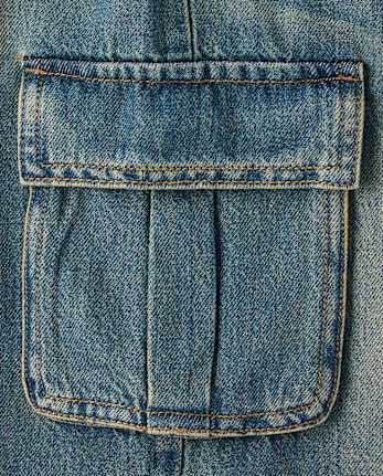 Tween Girls Low Rise Below-Knee Jorts