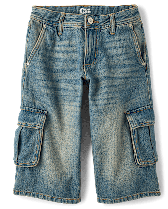 Tween Girls Low Rise Below-Knee Jorts