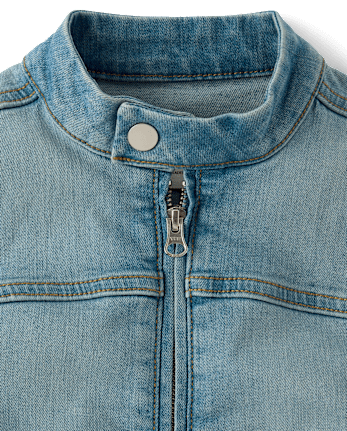 Tween Girls Denim Zip Up Jacket