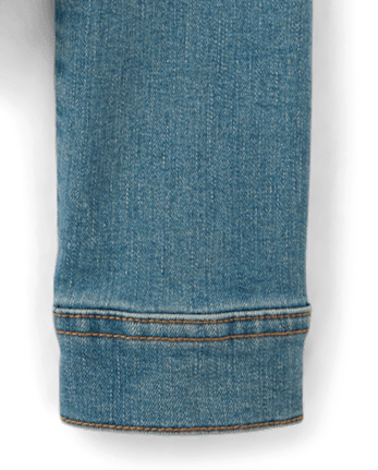 Tween Girls Denim Zip Up Jacket