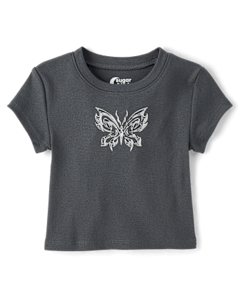 Tween Girls Graphic Baby Tee
