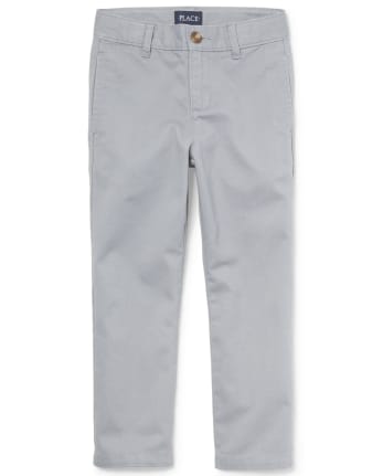 Pantalon chino droit d'uniforme pour garçon