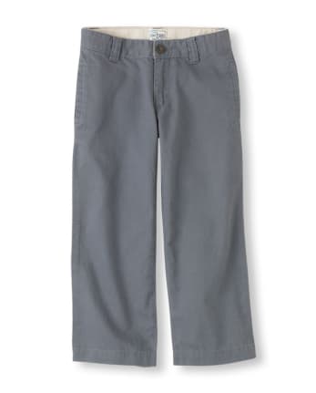 Boys Uniform Straight Chino Pants