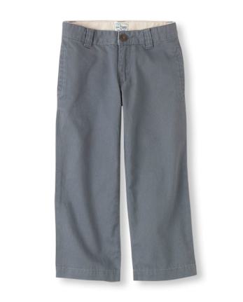 Pantalones chinos rectos de uniforme para niños