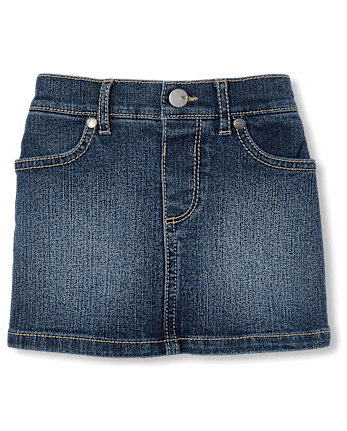 Baby And Toddler Girls Denim Skort