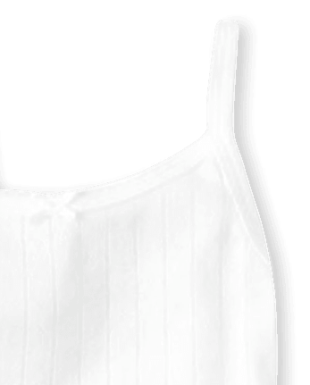 Lot de 2 caracos basiques à bordure picot pour fille