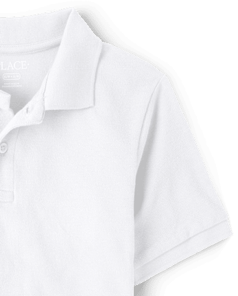 Polo en piqué d'uniforme pour garçon