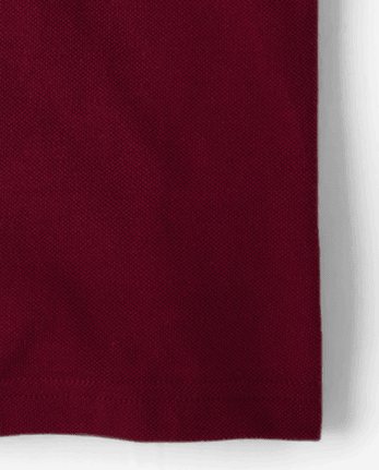 Polo en piqué d'uniforme pour garçon - REDWOOD