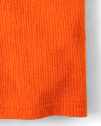 Polo de piqué de uniforme para niños - FLAME