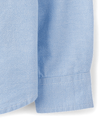 Chemise boutonnée Oxford d'uniforme pour garçon - LTBLUOXFRD