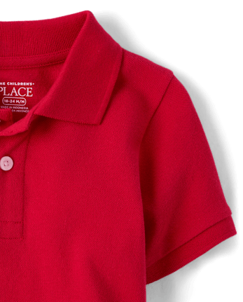 Baby And Toddler Uniform Soft Pique Polo