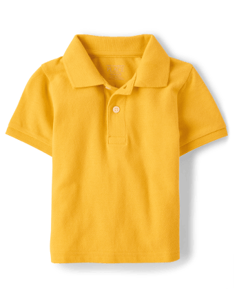 Baby And Toddler Boys Uniform Pique Polo