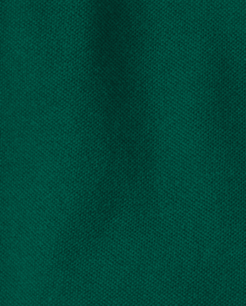 Polo en piqué d'uniforme pour bébés et tout-petits garçons