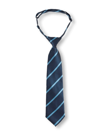 Corbata uniforme a rayas para niños pequeños