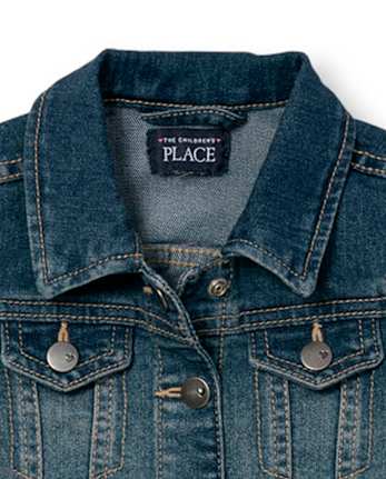 Baby And Toddler Girls Denim Jacket