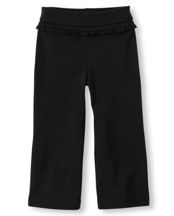 Baby And Toddler Girls Active Foldover Waist Pants