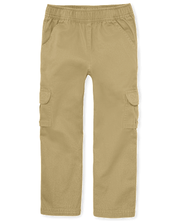 Pantalones cargo sin cordones para niños