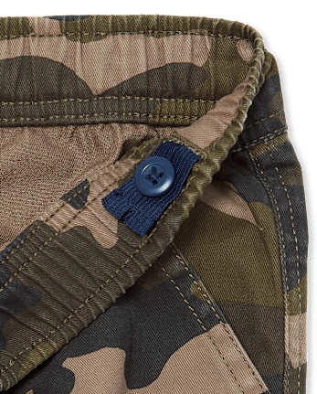 Boys Pull On Cargo Pants